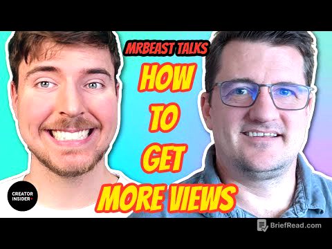 MrBeast Talks About How To Get More Views!