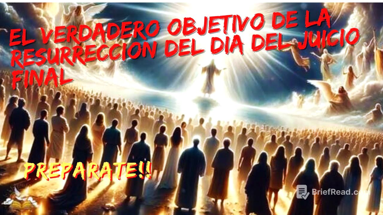 EL PLAN OCULTO DE LA RESURRECCION DEL DIA FINAL!! NO ES LO QUE TE HAN DICHO