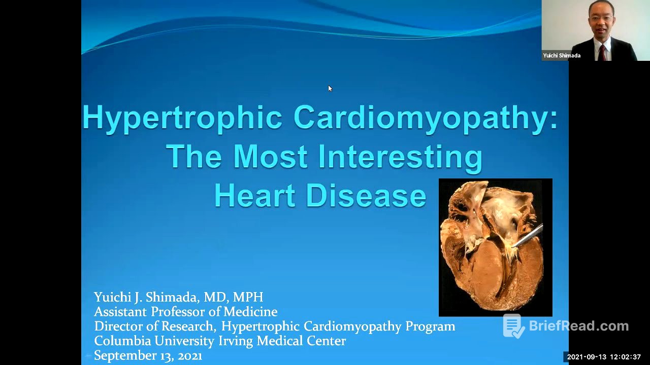 Hypertrophic Cardiomyopathy: The Most Interesting Heart Disease