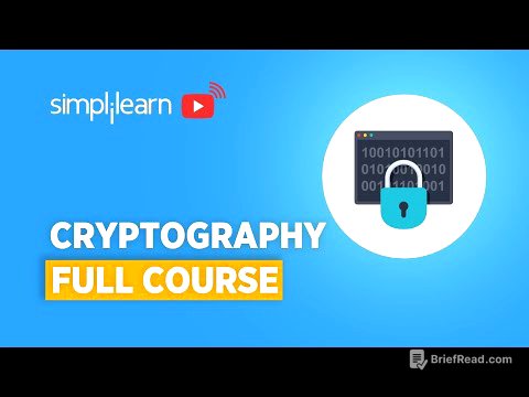 Cryptography Full Course | Cryptography And Network Security | Cryptography | Simplilearn