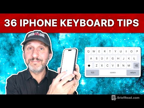36 iPhone Keyboard Tips