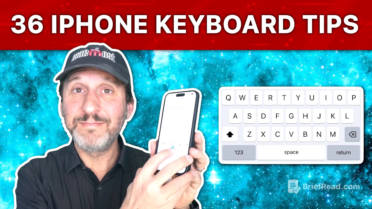 36 iPhone Keyboard Tips