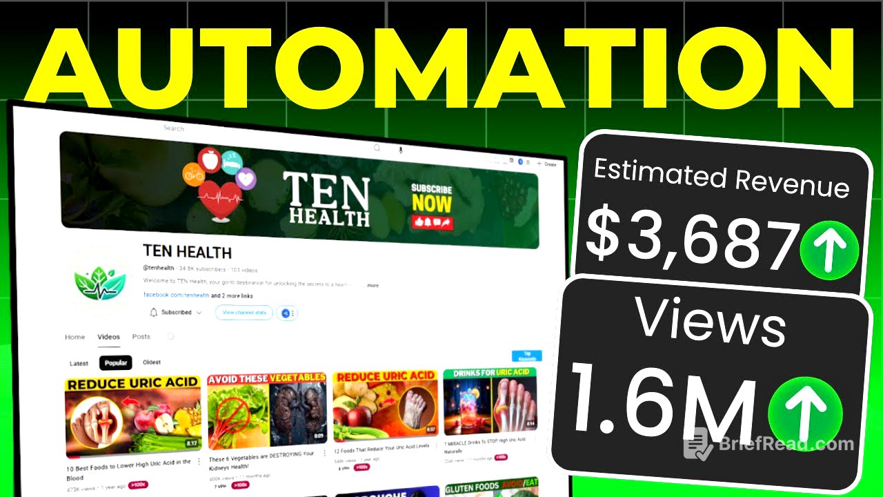 How to make an ORIGINAL YouTube Automation channel in Health Niche
