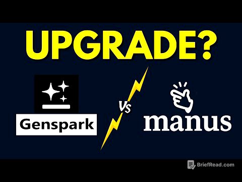 Which AI Upgrade Is WORTH PAYING FOR? Genspark vs Manus Side-by-Side