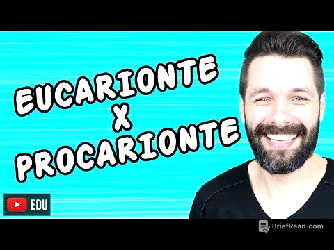 CÉLULAS EUCARIONTES E PROCARIONTES - DIFERENÇAS | Biologia com Samuel Cunha