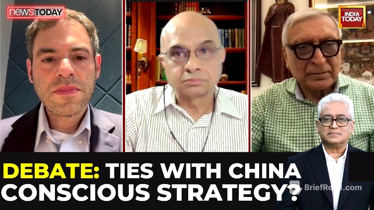 Rajdeep Sardesai Hosts Debate: Has India Took A U-Turn On China? | India-China Ties | West Asia War
