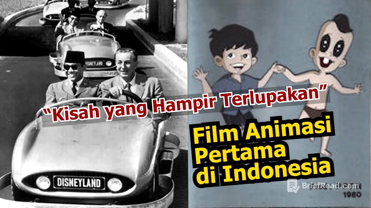 Film Animasi Pertama di Indonesia – Kisah yang Hampir Terlupakan