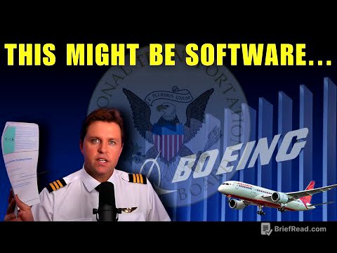 Former NTSB Inspector Agrees: Was It a Software Glitch?