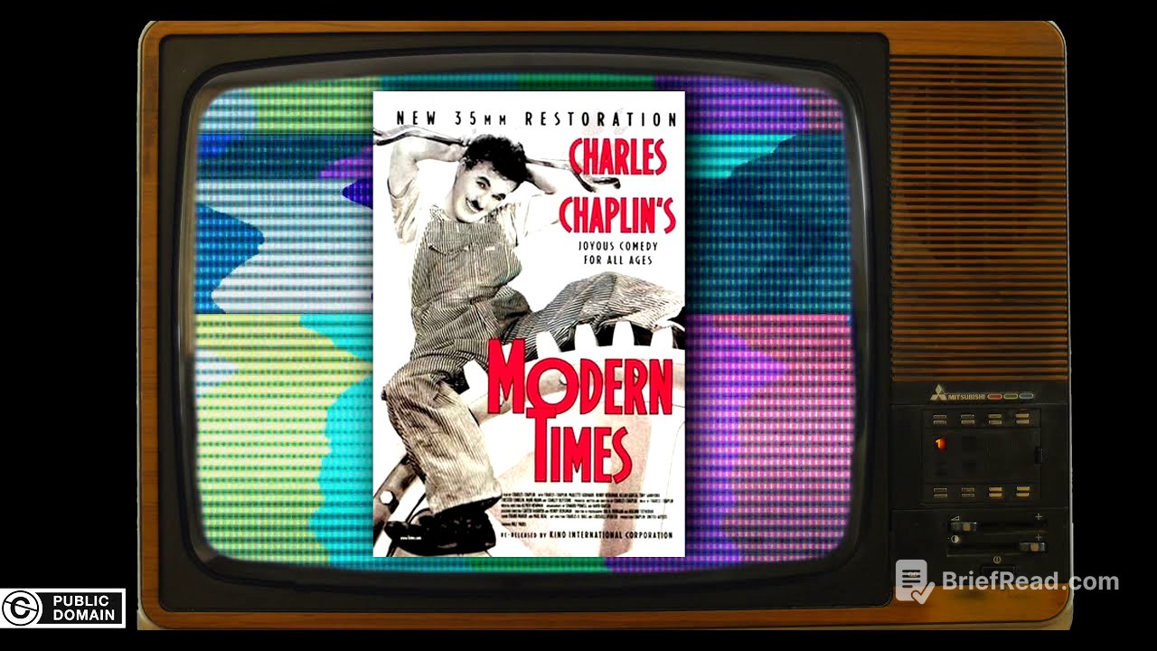 Tempos Modernos (1936) - Filme Completo Dublado