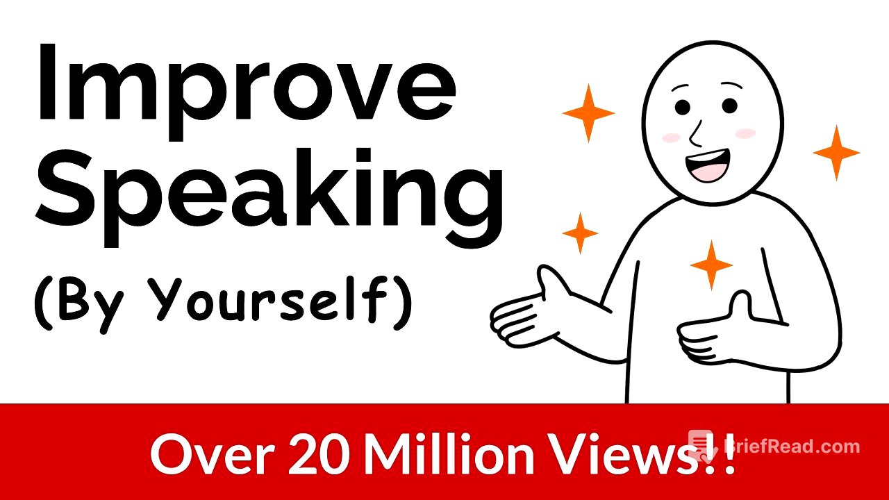 How to Improve Your English Speaking Skills (by Yourself)