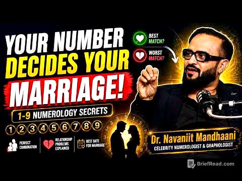 1-9 Numbers Ka Marriage Report Card | Dr. Navaniit Mandhaani Reveals Your Perfect Match | Ep. 140