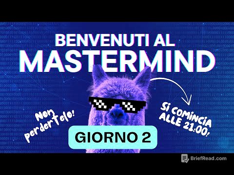 MASTERMIND GIORNO 2 Come creare, gestire e accelerare un Business nel 2025