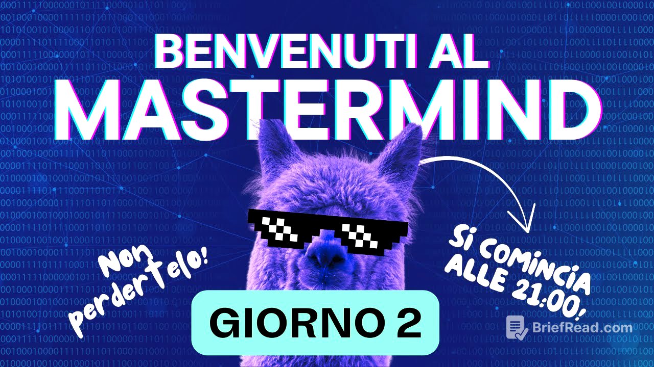 MASTERMIND GIORNO 2 Come creare, gestire e accelerare un Business nel 2025