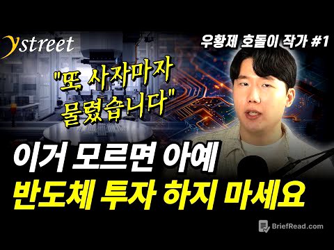 "또 사자마자 물렸어요" 이거 모르면 아예 반도체 투자 하지 마세요 / 우황제 호돌이 작가 (1부)