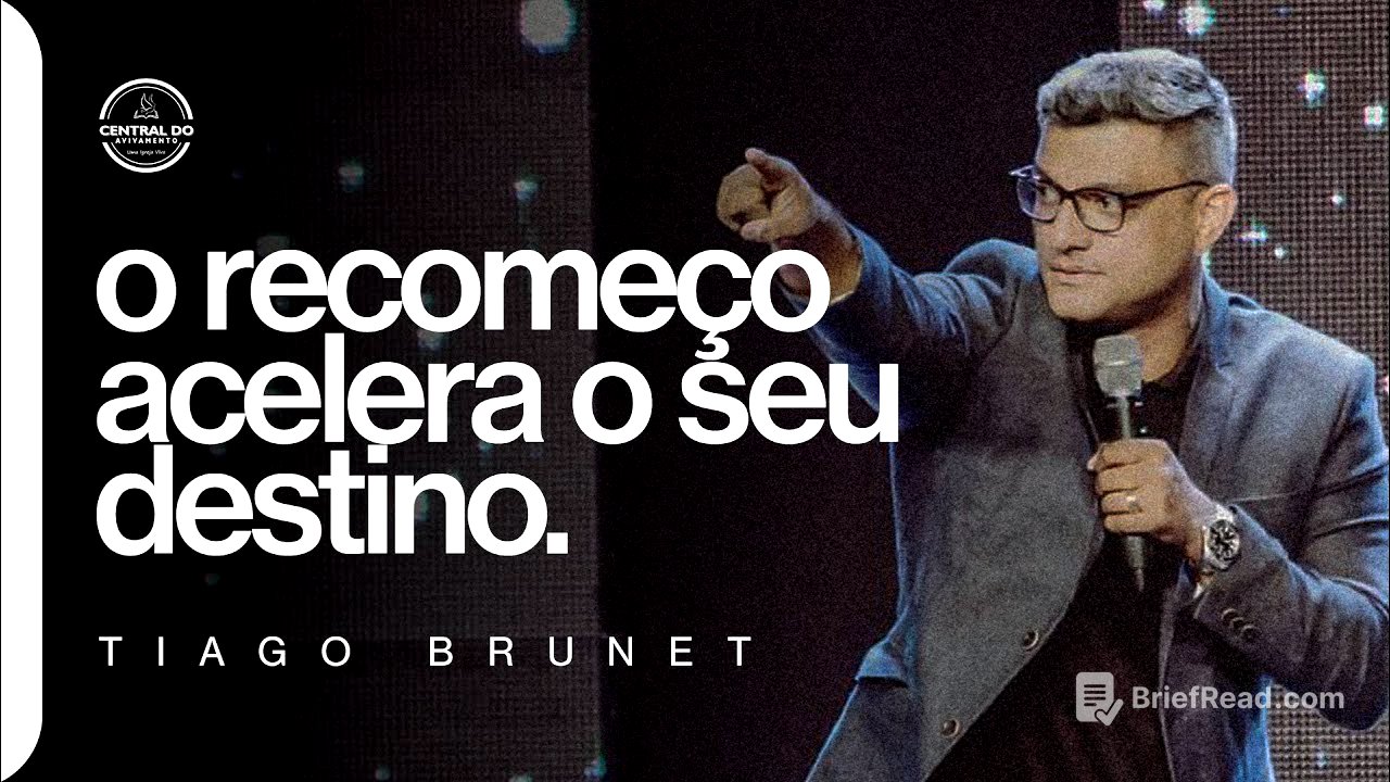 Tiago Brunet | O recomeço acelera o seu destino