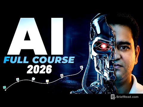 AI Full Course 2026 in Hindi | #artificialintelligencecourse #aicourse