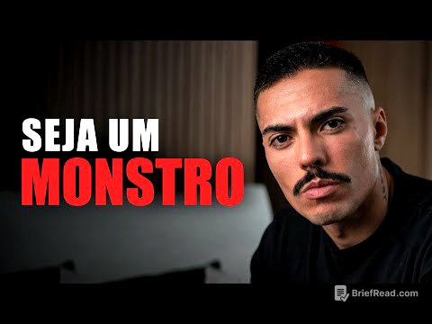 Você deveria ser um MONSTRO.