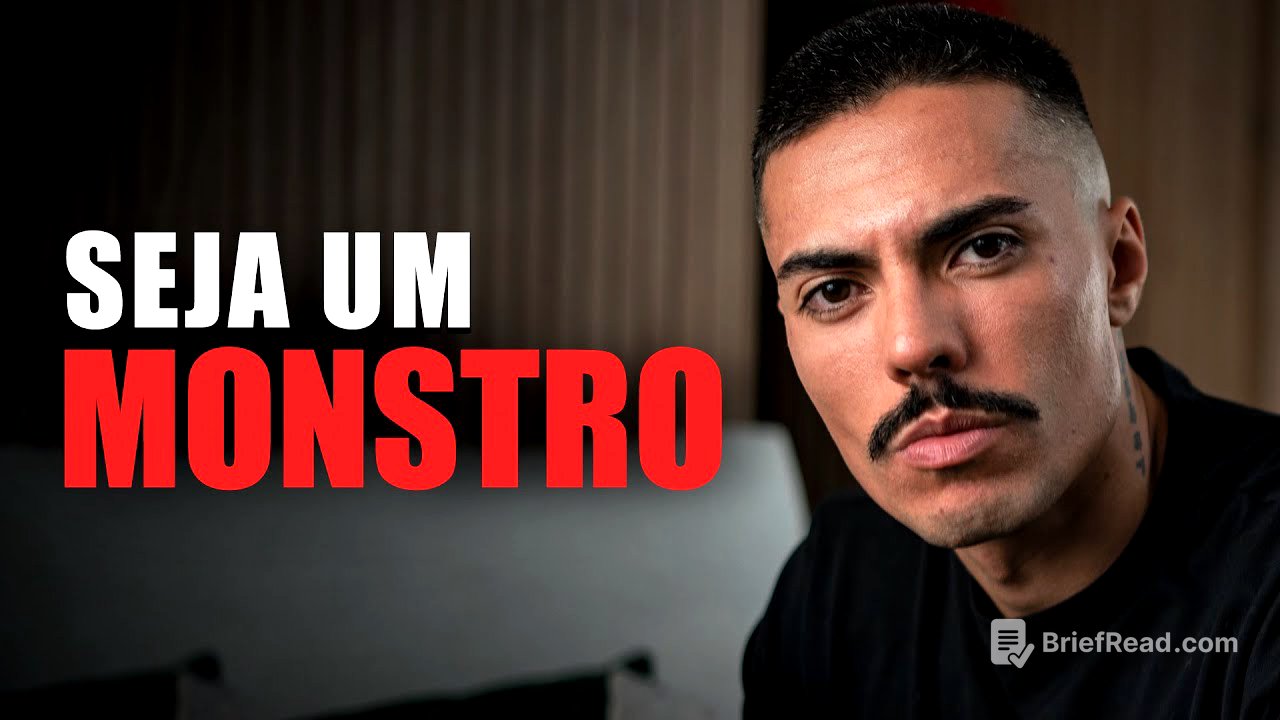 Você deveria ser um MONSTRO.