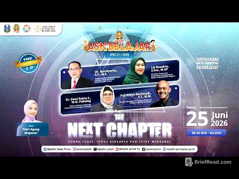 ASN Belajar Seri 21 | 2026 - The Next Chapter: Purna Tugas, Terus Berkarya dan Tetap Mengabdi