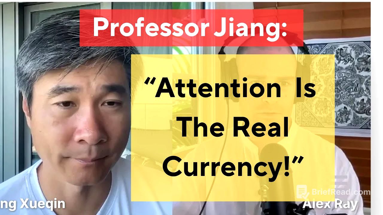 Jiang Xueqin: Humanity's patterns, the nature of reality, and the battle for your mind.