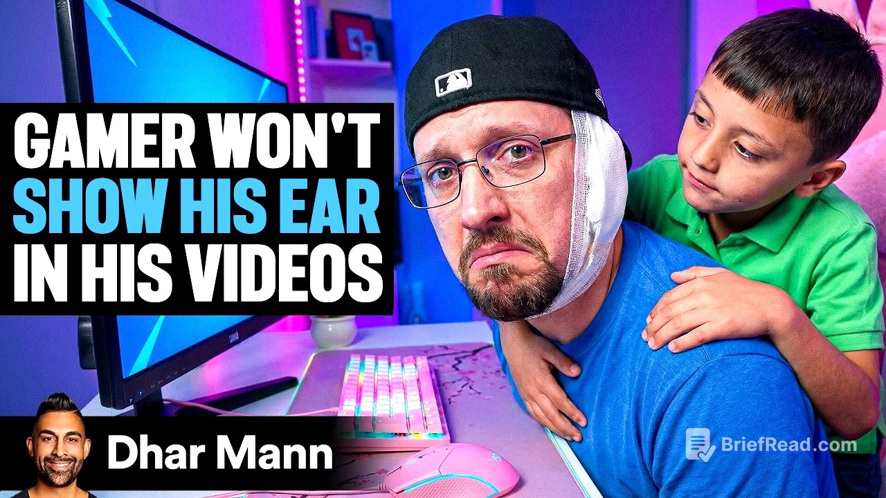 FAMOUS GAMER Won't Show His Ear On Camera Ft. FGTeeV | Dhar Mann Studios