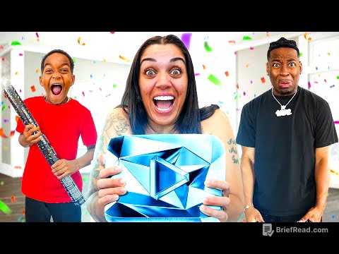UNBOXING OUR DIAMOND PLAY BUTTON AWARD!