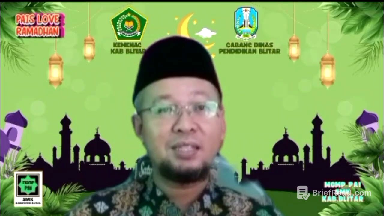 KULTUM PAIS LOVE ROMADHON #19# Menghidupkan Malan Ramadhan dengan  Tahajud