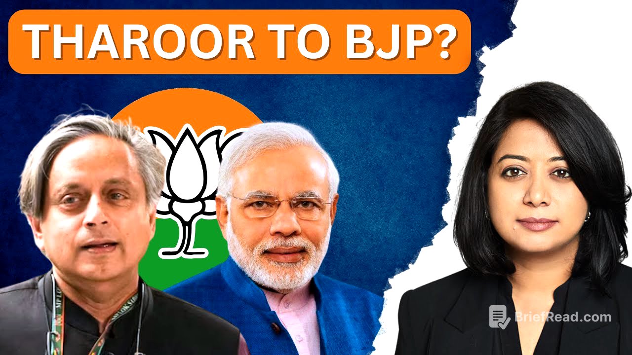 Is Shashi Tharoor Joining the BJP? The Political Signals Explained | Faye D'Souza