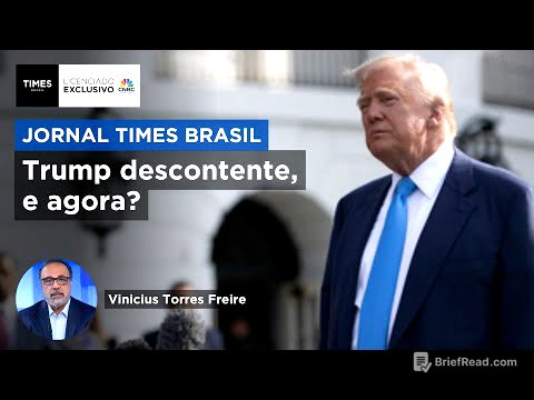 Trump reage a dados fracos e pressiona Fed por corte de juros; Vinicius Torres Freire detalha tensão