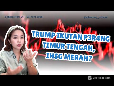 Saham Hari Ini 23 Juni 2025: Iran tutup Selat Hormuz, China di atas angin, lho kok bisa??