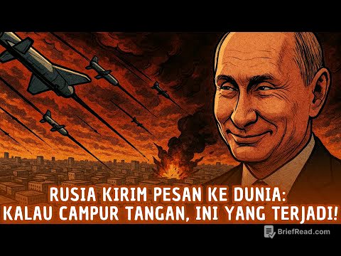 Rusia Menggila Lagi? Ukraina Mulai Lumpuh Total Dihujani Drone dan Rudal!