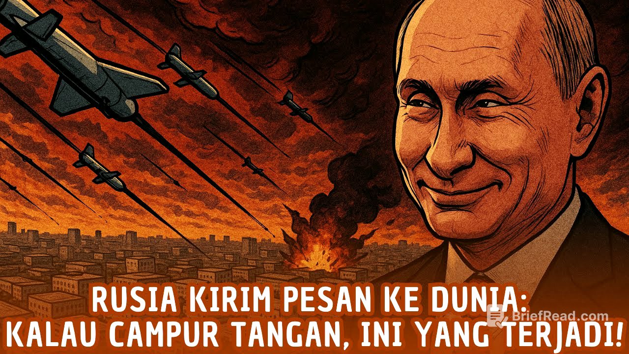 Rusia Menggila Lagi? Ukraina Mulai Lumpuh Total Dihujani Drone dan Rudal!