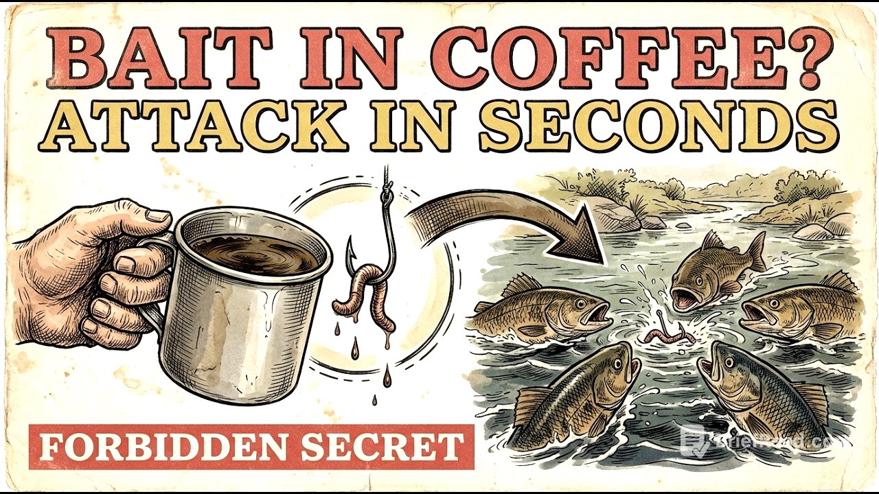 Why Does Dipping Bait in Coffee Make Fish Strike in Seconds? The Secret No Fishing Guide Tells
