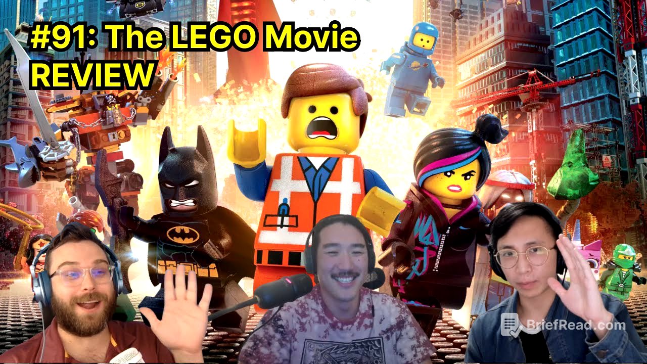 The LEGO Movie review with Owen Knight | Two Dudes Watch Cartoons podcast #91