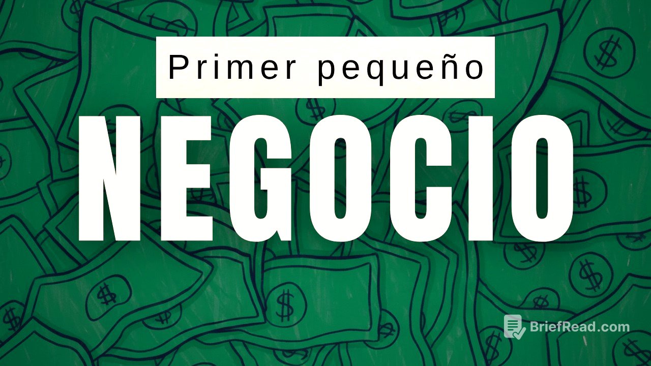 Cómo iniciar un PEQUEÑO negocio que no FRACASE y te haga financieramente libre
