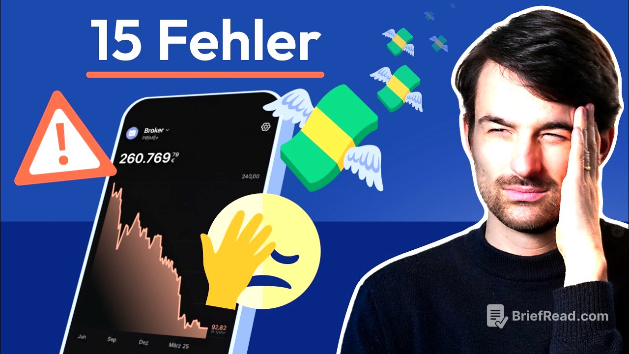 15 (häufige) Fehler im Umgang mit deinem Depot!