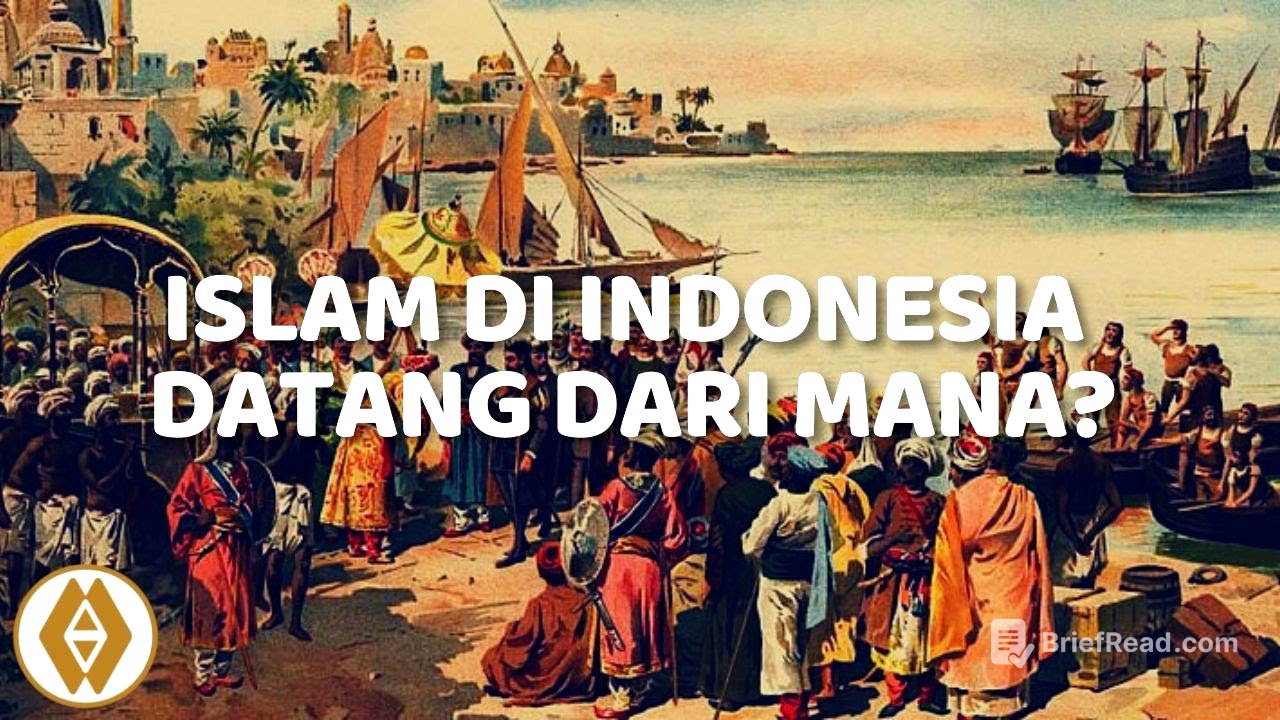 MASUKNYA AGAMA ISLAM KE INDONESIA