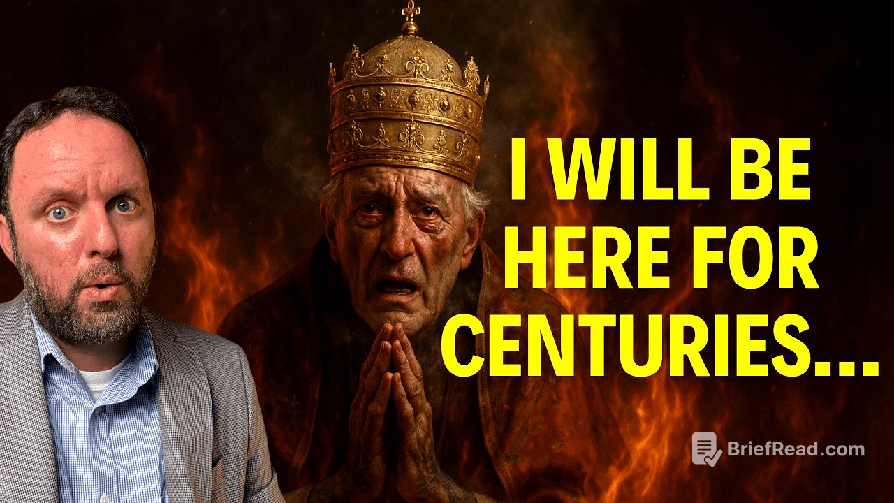 Purgatory Stories: The Pope In Purgatory that BARELY escaped Hell