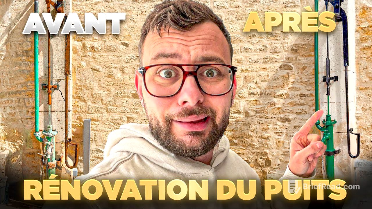 Je redonne vie à un puits abandonné… transformation totale !