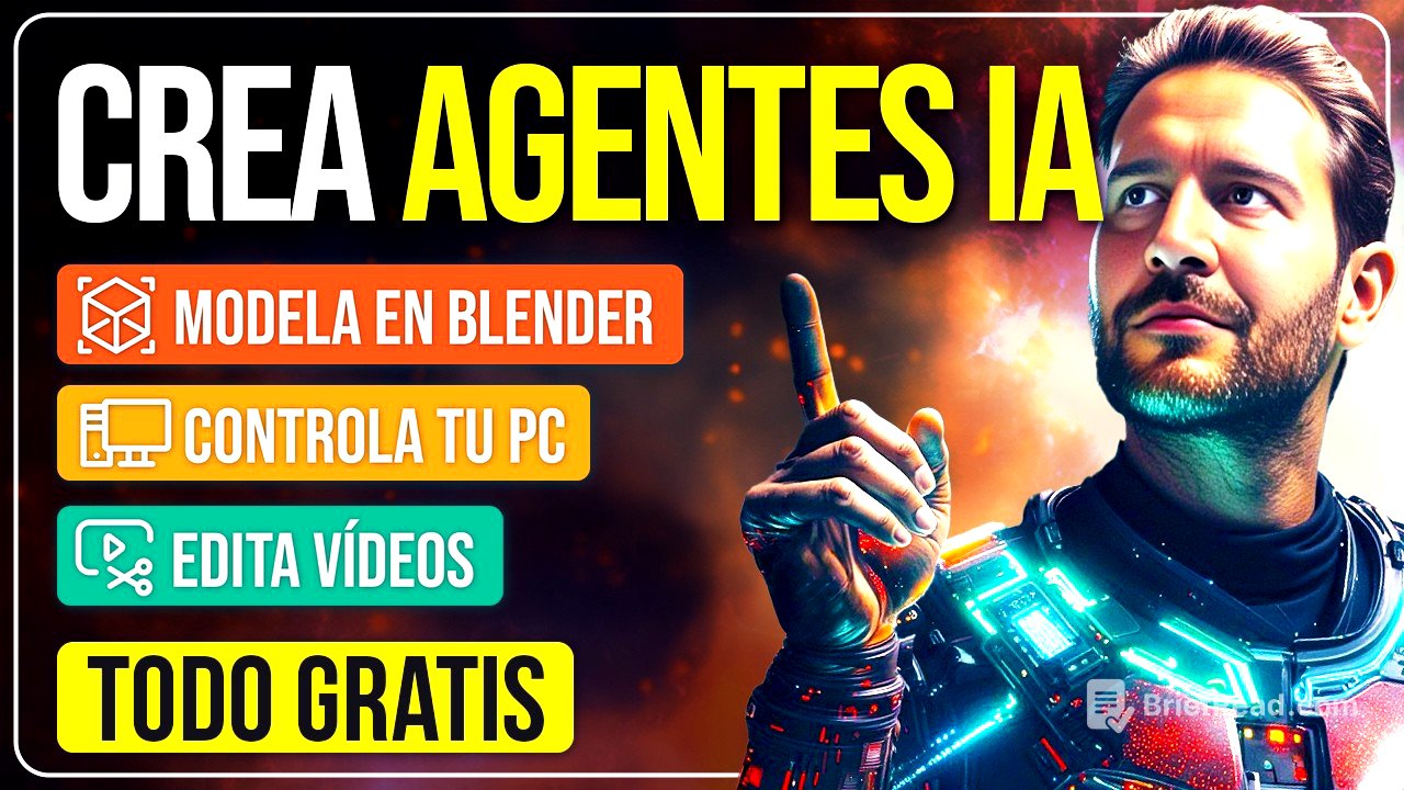 Crea tu agente de IA y controla cualquier herramienta 🤯 ¡Automatiza TODO GRATIS!
