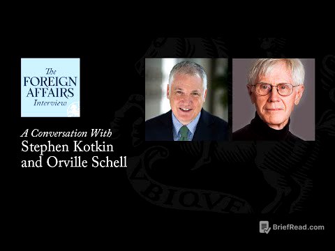Stephen Kotkin and Orville Schell: What Drives Putin and Xi | Best Of: Foreign Affairs Interview