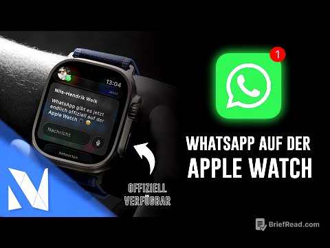 WhatsApp offiziell für die Apple Watch verfügbar ⌚️ - Installation & Features | Nils-Hendrik Welk