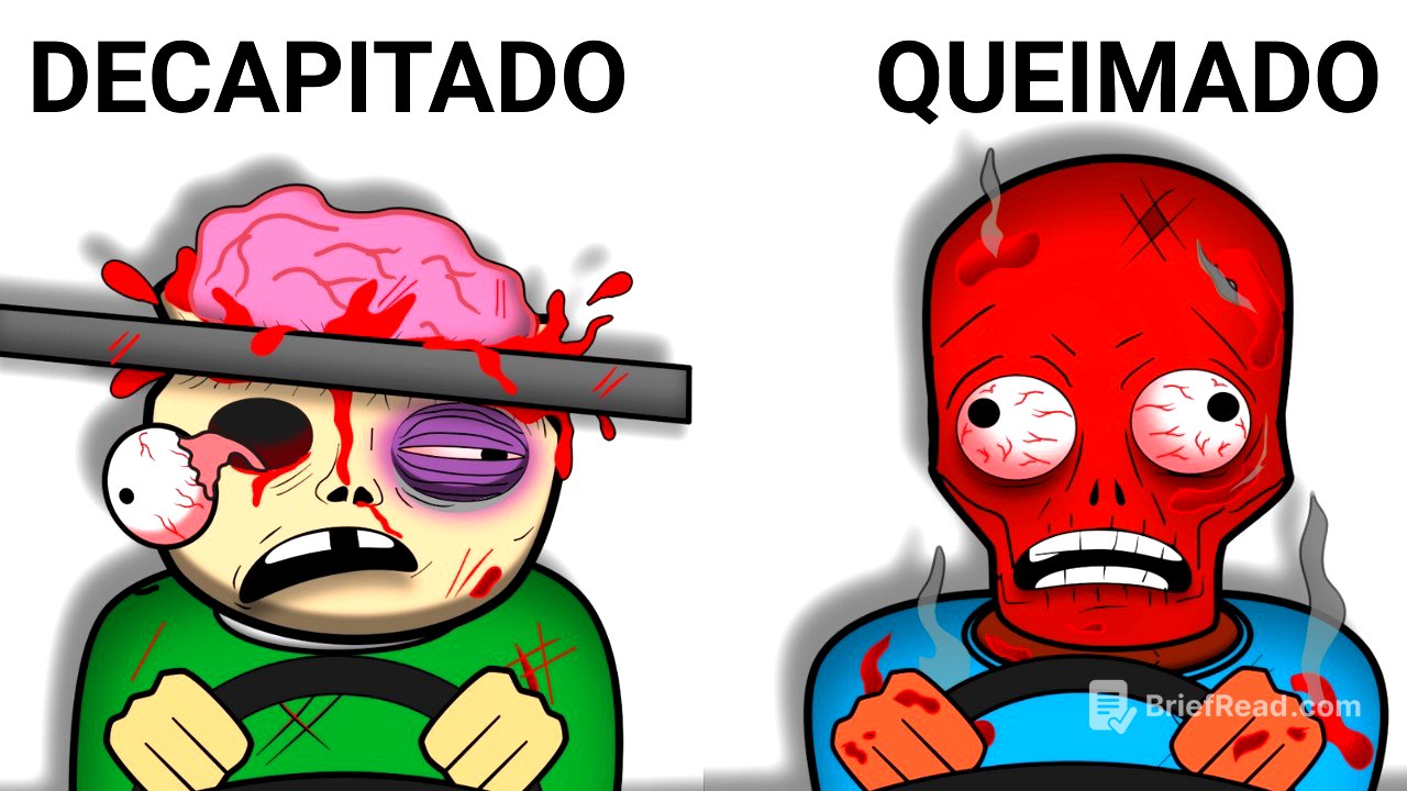 As Mortes Mais Dolorosas em Acidentes de Carro