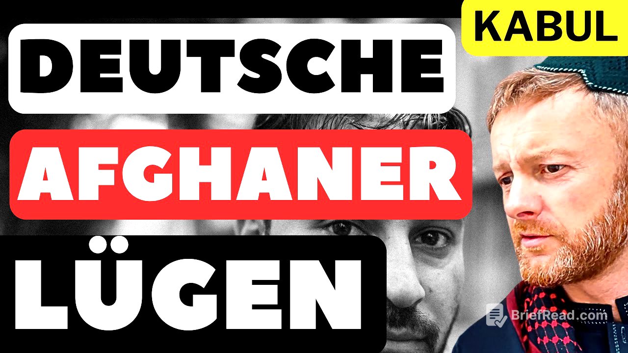 Afghanischer Deutschlehrer packt die Wahrheit aus