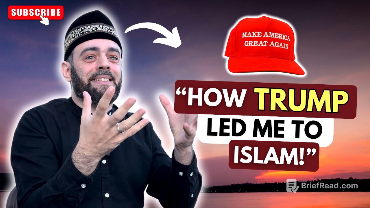 Inspiring Convert Story! How TRUMP & ISLAMOPHOBIA Led This Professor to ACCEPTING Islam!
