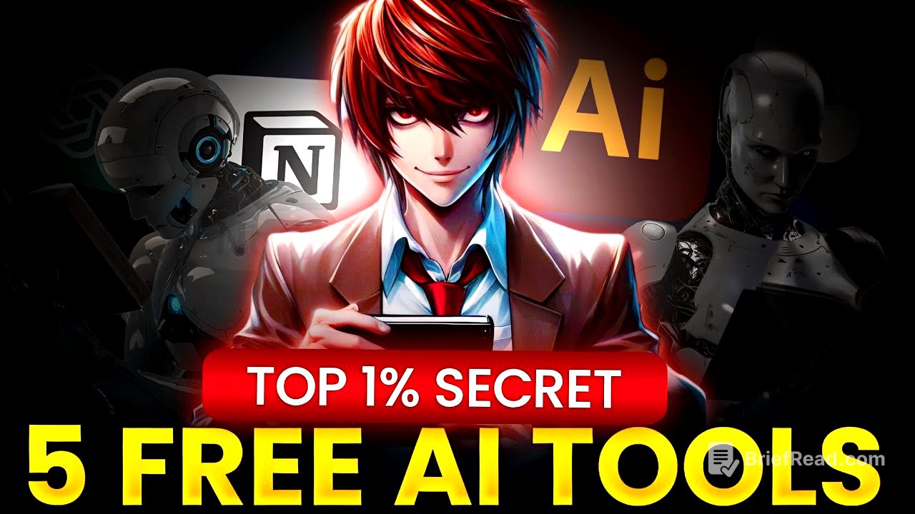 How Top 1% Study 10× Smarter Using Only 5 FREE AI Tools