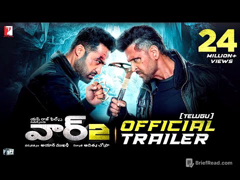 WAR 2 Official Trailer | Telugu | Hrithik Roshan, NTR, Kiara Advani, Ayan Mukerji | YRF Spy Universe