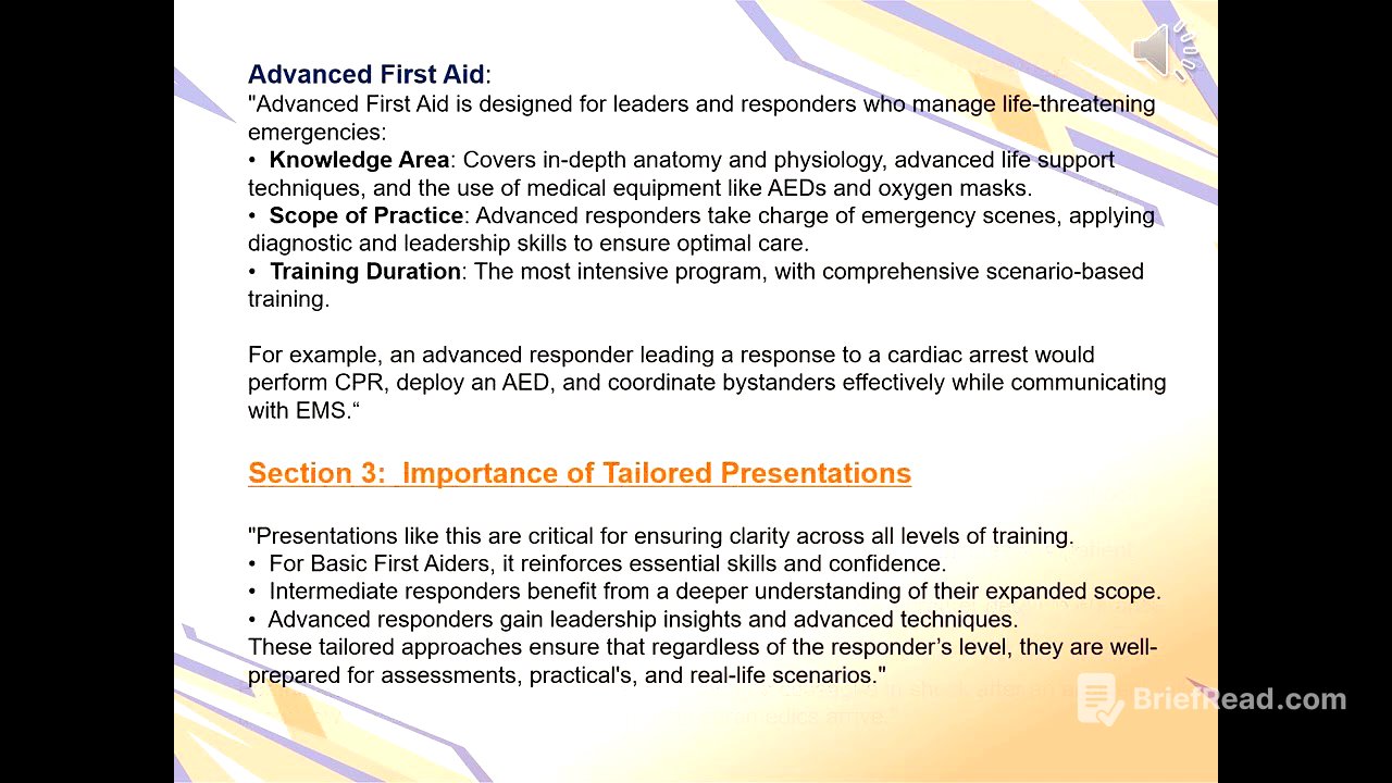 01 Uni Life First Aid introduction information 2025