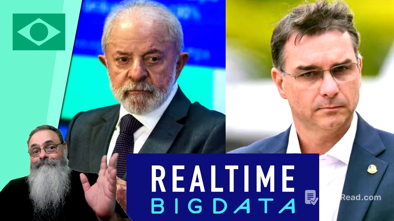 PESQUISA REAL TIME BIG DATA tras BOAS NOTÍCIAS para FLÁVIO e DECEPCIONA ESQUERDA