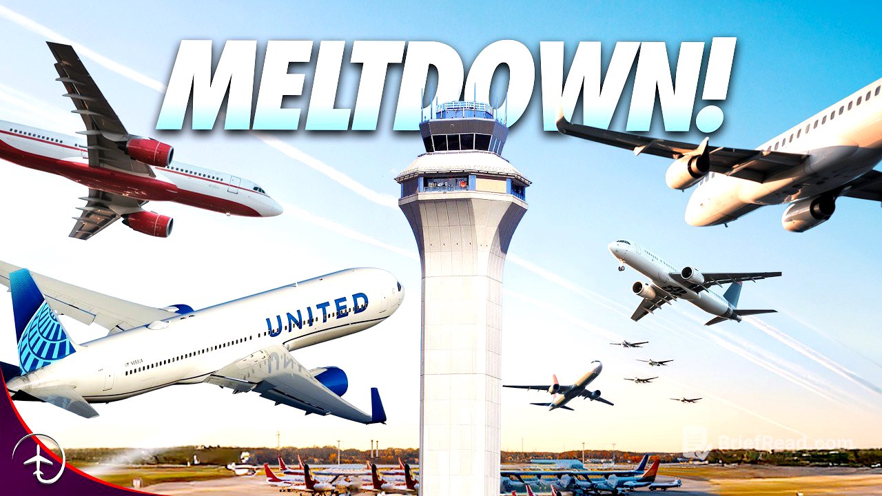 Total COLLAPSE! What’s Happening at Newark AirPort?!